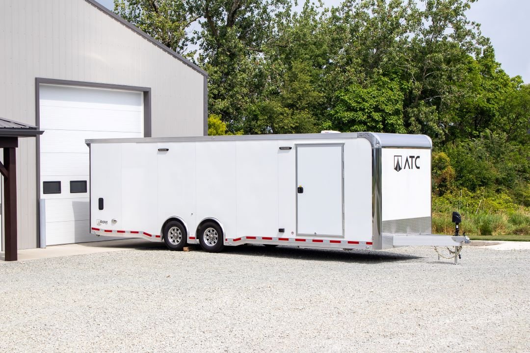 Precision Custom Services trailer hail damage repair shop